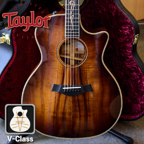 Taylor 테일러 어쿠스틱기타 신형 V-Class K24ce (ES2)우리악기사	